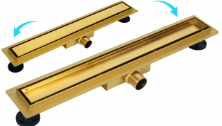 DUPLEX NEXT 70 CM ODP7YW LINIOWY DWUSTRONNY GOLD BALNEO DUPLEX 70 CM ODPŁYW LINIOWY DWUSTRONNY