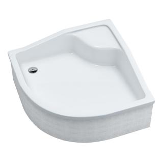 GO BABY BRODZIK 80x80x15x40 PÓŁOKRĄGŁY Z SIEDZISKIEM Z ZABUDOWĄ BRODZIK PÓŁOKRĄGŁY Z ZABUDOWĄ