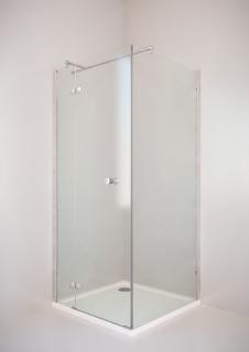 Kabina FRESH LINE kwadratowa 90x90x195 chrom  transparent lewa Kabina FRESH LINE kwadratowa 9
