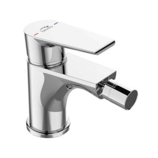 LARGO bateria bidetowa chrom  z korkiem klik klak Laveo LARGO bateria bidetowa chrom