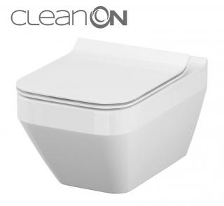 Miska CREA CLEAN ON zawieszana na stelażu z deską SIM Miska CREA CLEAN ON zawieszana