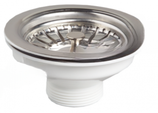 Spust zlewozmywakowy FI 90 mm z koszem Spust zlewozmywakowy FI 90 mm