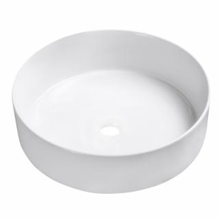 Umywalka 36x36x12 Desna okrągła nablatowa ceramiczna Umywalka 36x36x12 Desna okrągła nablatowa
