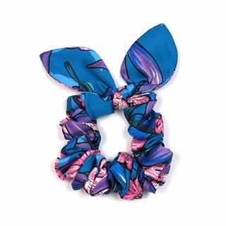 Gumka z kokardą bunny ear Kwiecista Laguna