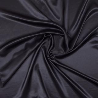 Jedwabna poszewka na kołdrę 200x220 cm z suwakiem satynowa czarna
