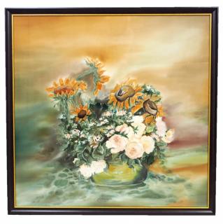 LM-002 Obraz Na Jedwabiu - Luma Milanówek, 96x96 cm