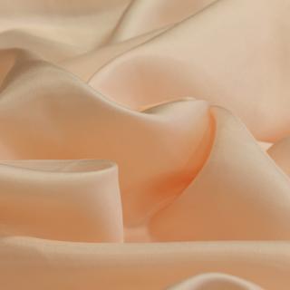 Morelowy Jedwabny Szal Habotai 200x65 cm