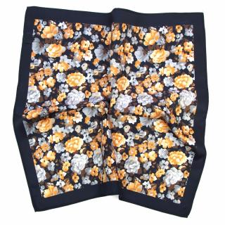 OUTLET-PM-031 Poszetka z Mikrofibry ze Kwiatowym Wzorem