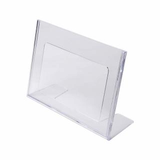 Stojak informacyjny typu L A5 poziomo plexi odlewany LA5L