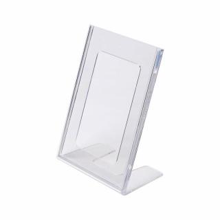 Stojak informacyjny typu L A6 pionowo plexi odlewany LA6P