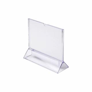 Stojak informacyjny typu T A6 poziomo plexi odlewany TA6L