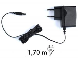 Zasilacz wtyczkowy sieciowy 6V/2A 170 cm (do dozownika meteor)
