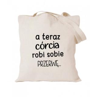 A teraz córcia robi sobie przerwę Czarny