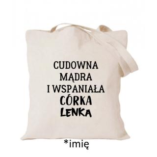 Cudowna mądra i wspaniała córka (imię) Czarny