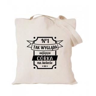 Nr 1 tak wygląda najlepsza córka na świecie Czarny