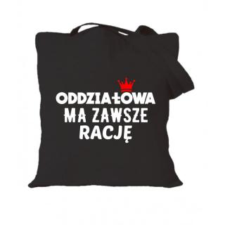 Oddziałowa ma zawsze rację  Czarny