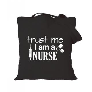 Trust me I'm a nurse Czarny