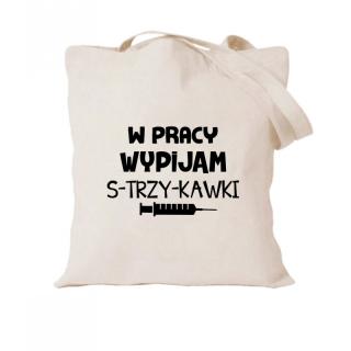 W pracy wypijam s-trzy-kawki Ecru