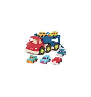 Ciężarówka Laweta 6 autek B.Toys 12 m-cy+