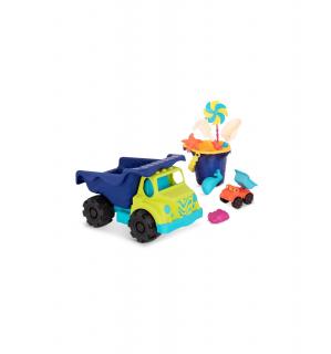Olbrzymia wywrotka + zabawki plażowe Blue B.Toys
