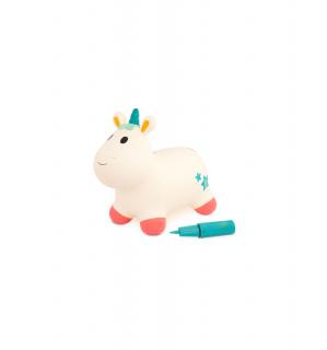 Skoczek do Skakania Jednorożec z pompką B.Toys