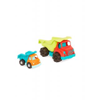 Zestaw 2 ciężarówek - wywrotek B.Toys
