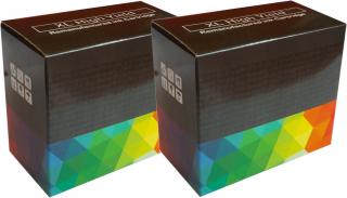 Zgodny komplet tuszy  do HP 704 XL 23ml czarny + kolor 21ml