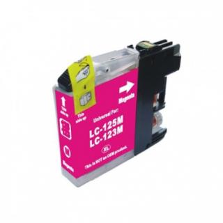 Zgodny tusz do Brother LC123M magenta zamiennik