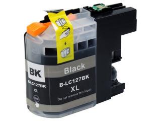 Zgodny tusz do Brother LC127B Black  zamiennik