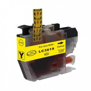 Zgodny tusz do Brother LC3619 yellow  zamiennik