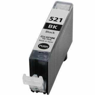 Zgodny tusz do Canon CLI-521Bk czarny  zamiennik
