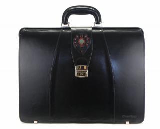 BIGLOWA, SKÓRZANA TORBA LEKARSKA HAWANA TL-1237 Black II