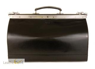 BIGLOWA, SKÓRZANA TORBA LEKARSKA TL-1235 S Black