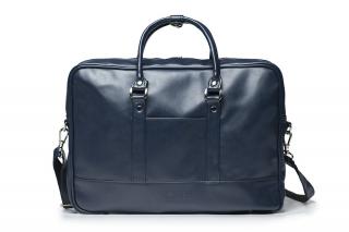 Miejska torba na laptopa 15", SOLIER S04, niebieska