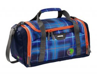 Młodzieżowa torba sportowa, szkolna, COOCAZOO SPORTERPORTER CLASSIC CHECK PEACOAT