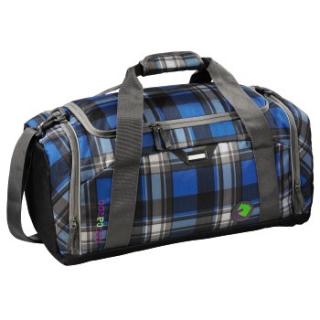 Młodzieżowa torba sportowa, szkolna, COOCAZOO SPORTERPORTER L Scottish Check