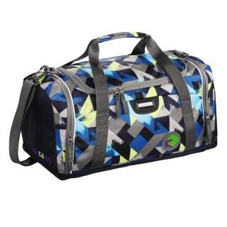 Młodzieżowa torba sportowa, szkolna, COOCAZOO SPORTERPORTER Wanna Be Check Lime