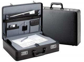 Neseser, dyplomatka biznesowa z zamkami szyfrowymi DN 46x33x12