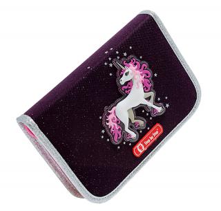 Piórnik szkolny z wyposażeniem, Step by Step  "UNICORN" 3D 129290