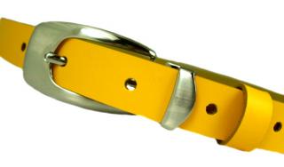 Skórzany  damski pasek do spodni lub spódnicy PD-01-4