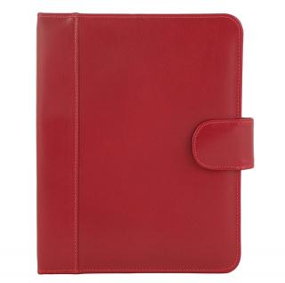 SKÓRZANY ORGANIZER, OKŁADKA, Etui format A5,  0704 Czerwony