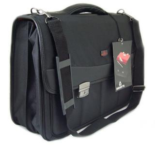 Torba biznesowa z komorą na laptop 17 cali 261-033 Davidts