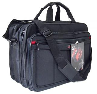 Torba biznesowa z komorą na laptop 17 cali 261-700 Davidts