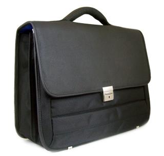 Torba biznesowa z komorą na laptop 253-033 Davidts
