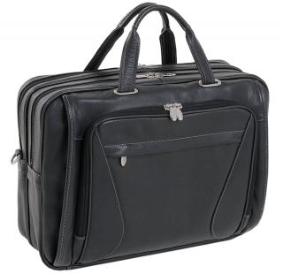 Torba na laptopa 15,4 cala  Skóra Mcklein Irving Park Black