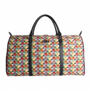TORBA PODRÓŻNA Vintage z Gobelinu W STYLU ORIENTALNYM TP-27527-Triangle