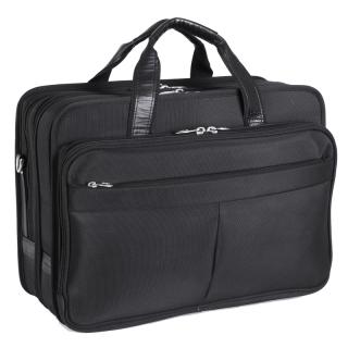 Torba podróżna z miejscem na laptop 17"  z kolekcji McKlein WALTON  Nylon balistyczny