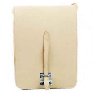 TORBA RAPORTOWKA, LISTONOSZKA, VINTAGE, JUCHT 0032 Naturalny