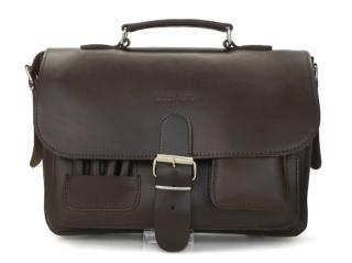 Torba skórzana, myśliwska, PLECAK 3w1 Styl VINTAGE, JUCHT,  0191, Brąz