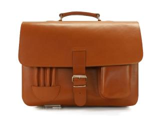 Torba skórzana, PLECAK 3w1 Styl VINTAGE, JUCHT, 0065 Koniak